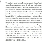 Oración a la Virgen por el Papa Francisco_María Emilse