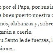 Oración por el Papa Francisco_Antonio