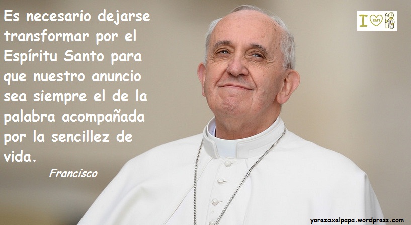 Papa Francisco y su sencillez_YoRezoXelPapa | YoRezoXelPapa